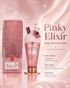 D’DONNA PINKY ELIXIR SHIMMER – Body & Hair Fragrance Mist, 200 ml